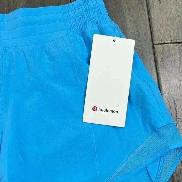 Lululemon NWT Hotty Hot Short *High-Rise Long 4"
Kayak Blue Light COLOR SOLD OUT - Picture 7 of 11